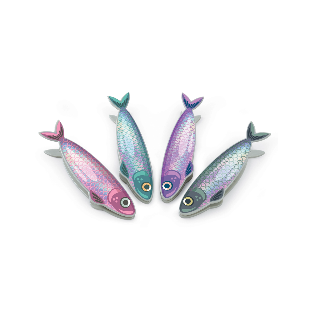 Fish 'N Clips Sardine Bag Clips Fred & Friends Home - Kitchen & Dining