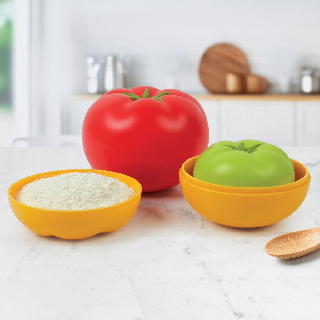 Home Grown Tomato Nesting Measuring Cups Fred & Friends Home - Kitchen & Dining - Reusable Food Storage Bags & Containers