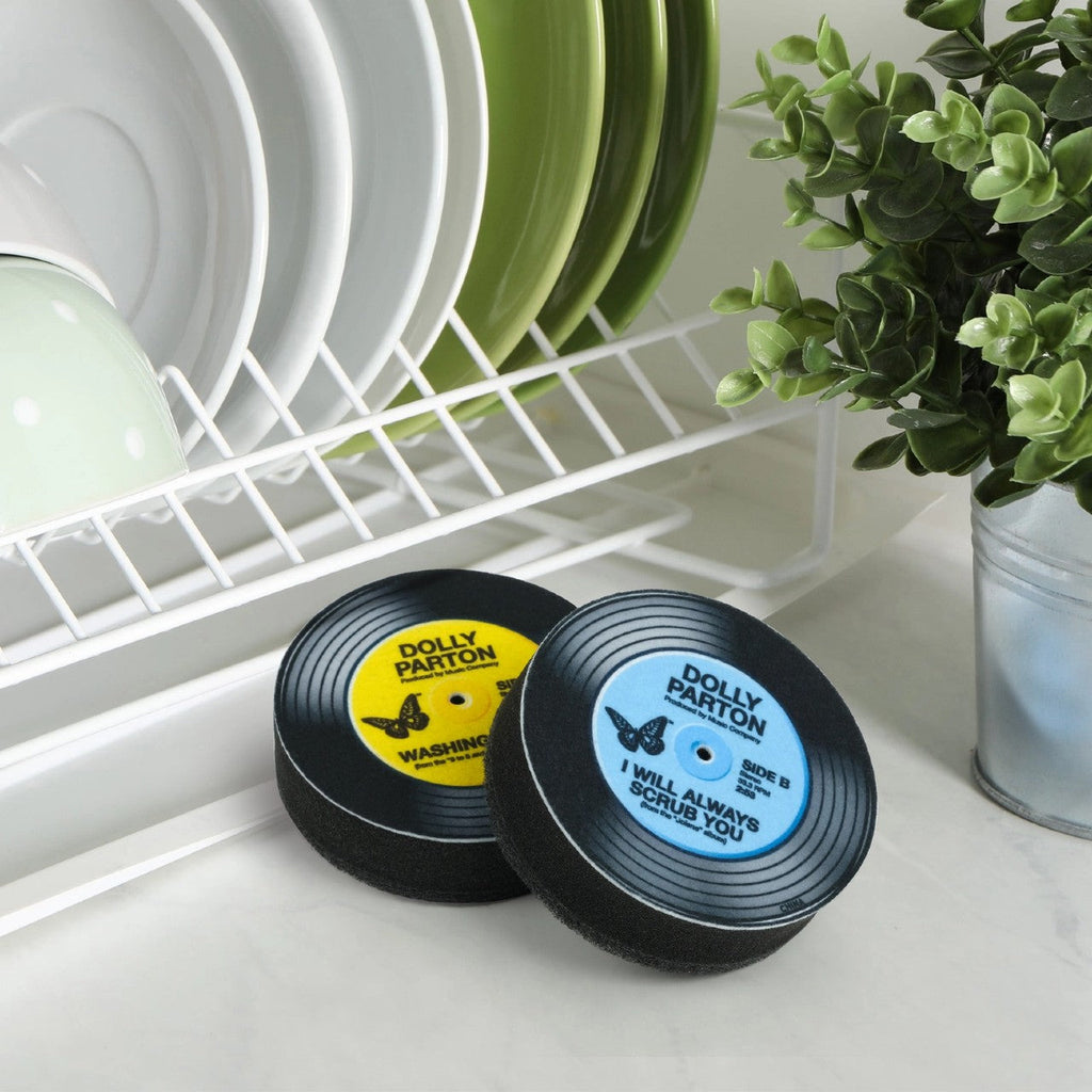 Dolly Record Sponge Set Fred & Friends Home - Kitchen & Dining - Sponges & Cleaning Cloths