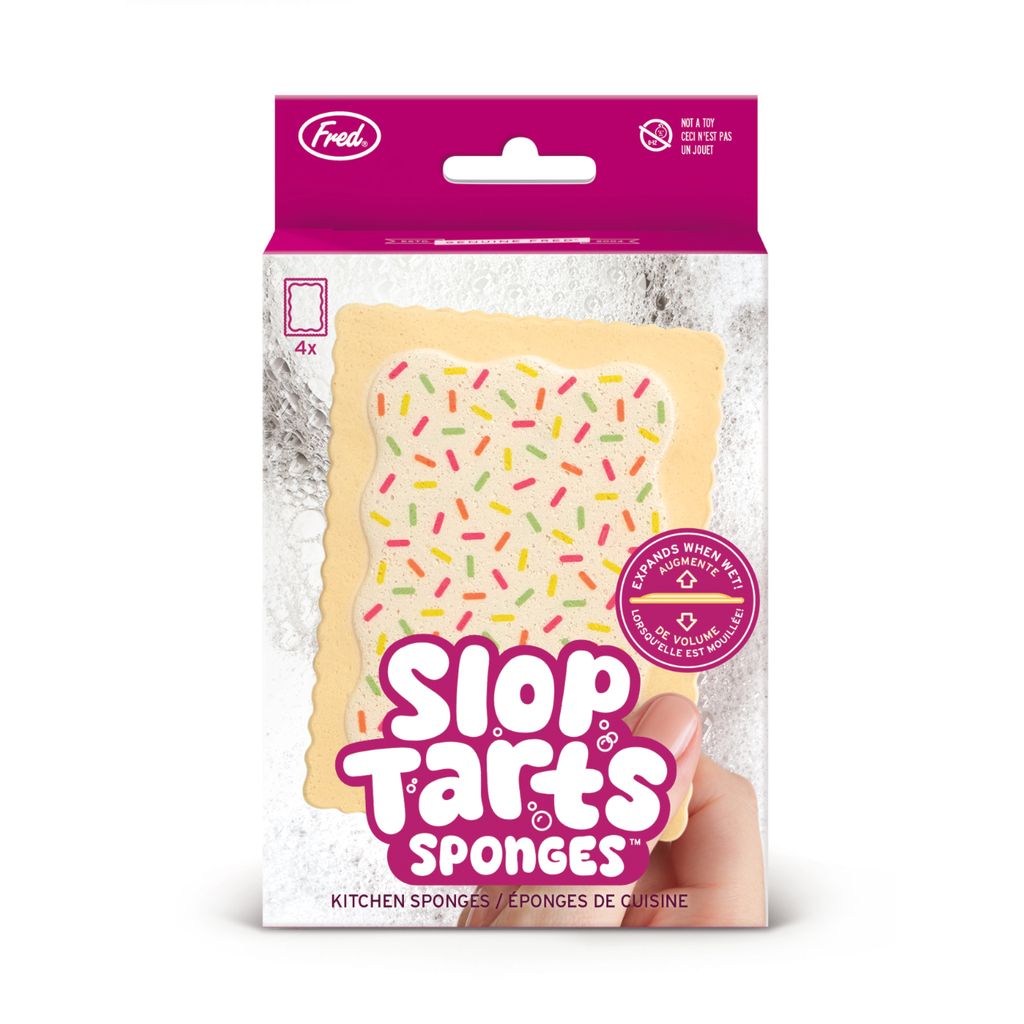 FRD SET SPONGE SLOP TARTS Fred & Friends Home - Kitchen & Dining - Sponges & Cleaning Cloths