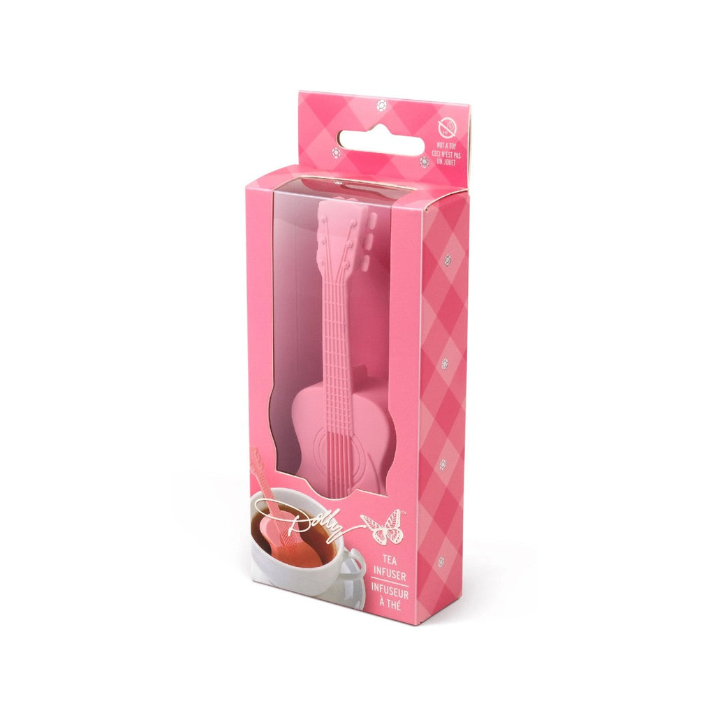 Dolly Pink Guitar Tea Infuser Fred & Friends Home - Kitchen & Dining - Tea Strainers & Infusers