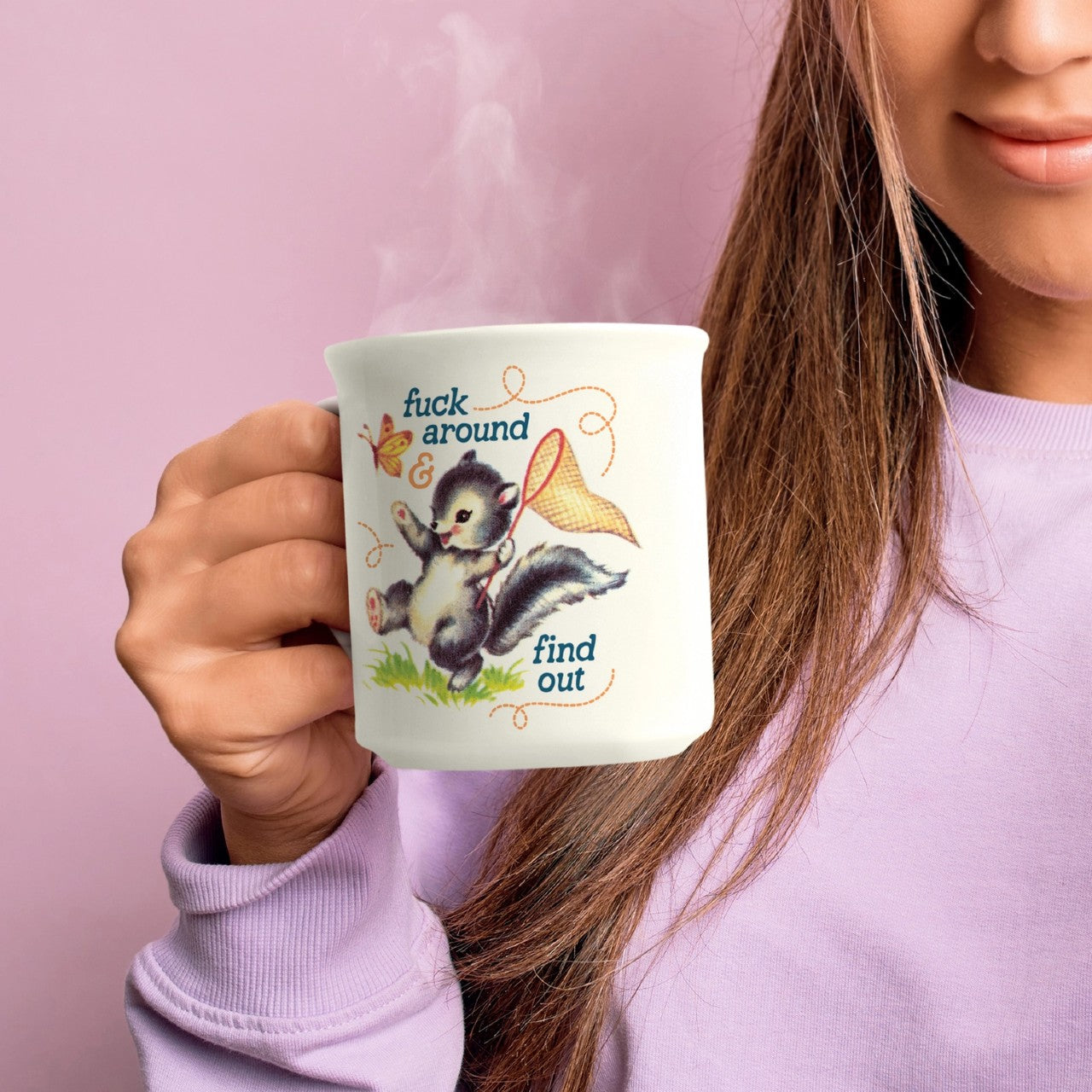 F*ck Around And Find Out Say Anything Mug – Urban General Store