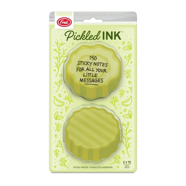 Pickled Ink Pickle Sticky Note Set Fred & Friends Home - Office & School Supplies