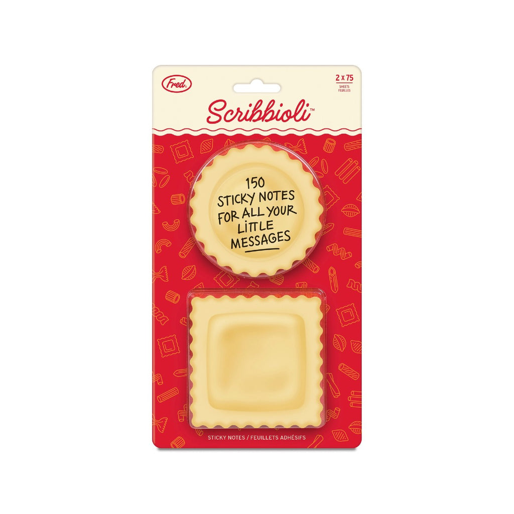 Scribbioli Ravioli Sticky Notes Fred & Friends Home - Office & School Supplies