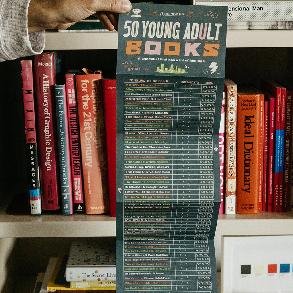 50 Young Adult Books: A Checklist With Lots Of Feelings Free Period Press Impulse