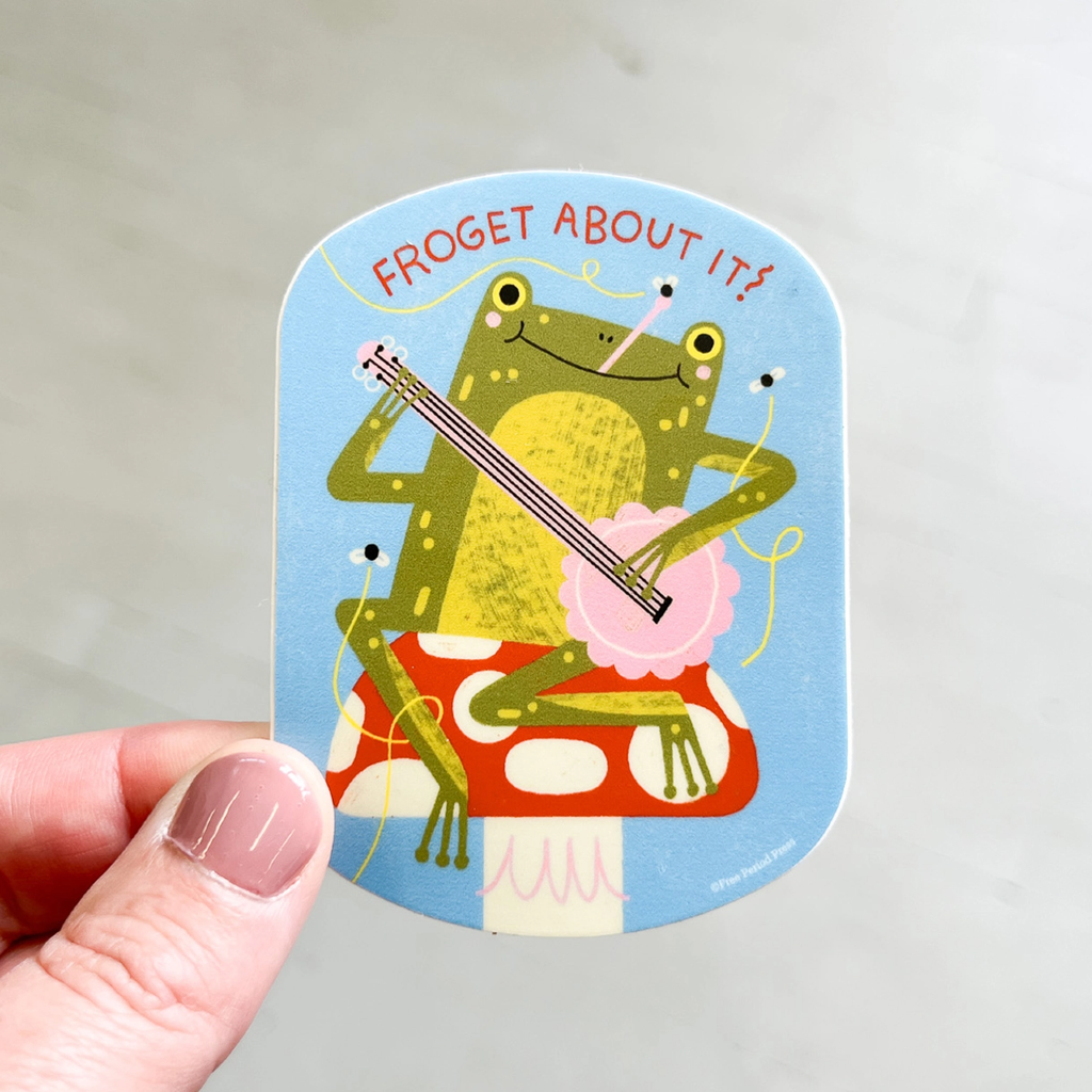 Forget About It Sticker Free Period Press Impulse - Decorative Stickers