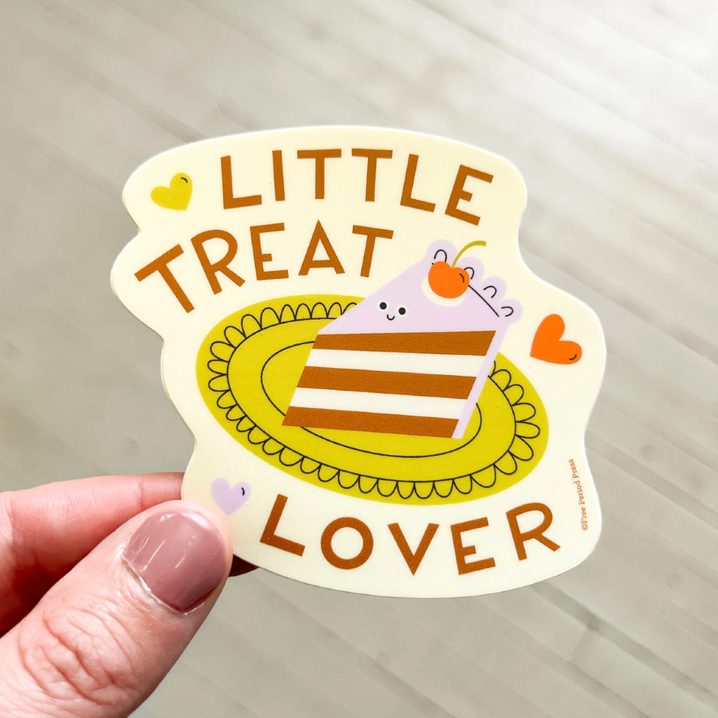 Little Treat Lover Sticker Free Period Press Impulse - Decorative Stickers