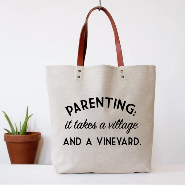 Parenting Tote Bag Fun Club Apparel & Accessories - Bags - Reusable Shoppers & Tote Bags