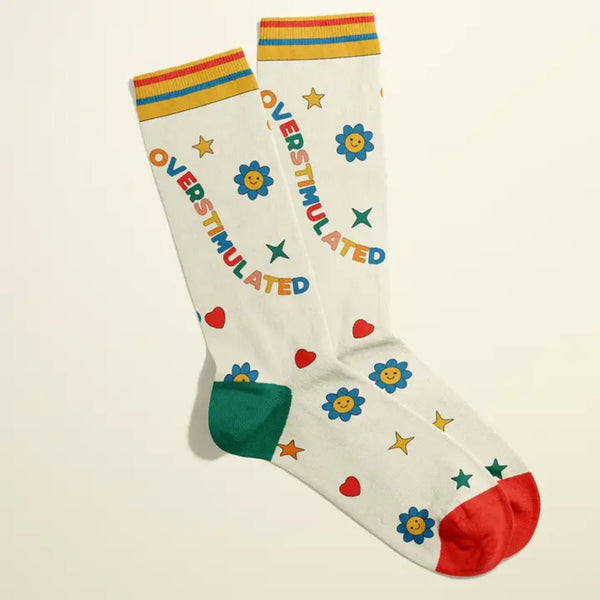 Overstimulated Socks Fun Club Apparel & Accessories - Socks - Adult - Unisex