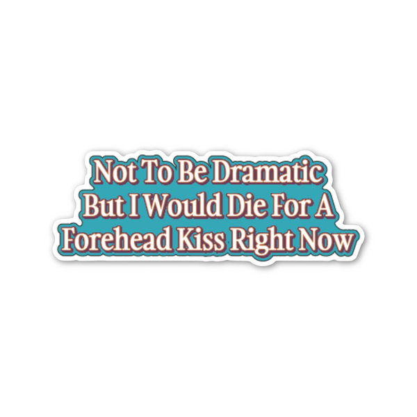 Forehead Kiss Sticker Fun Club Impulse - Decorative Stickers