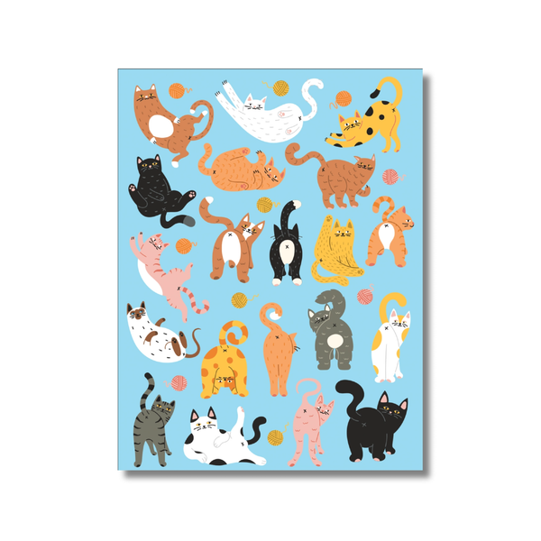 Cat Butts 500 Piece Jigsaw Puzzle Fun Club Toys & Games - Puzzles & Games - Jigsaw Puzzles