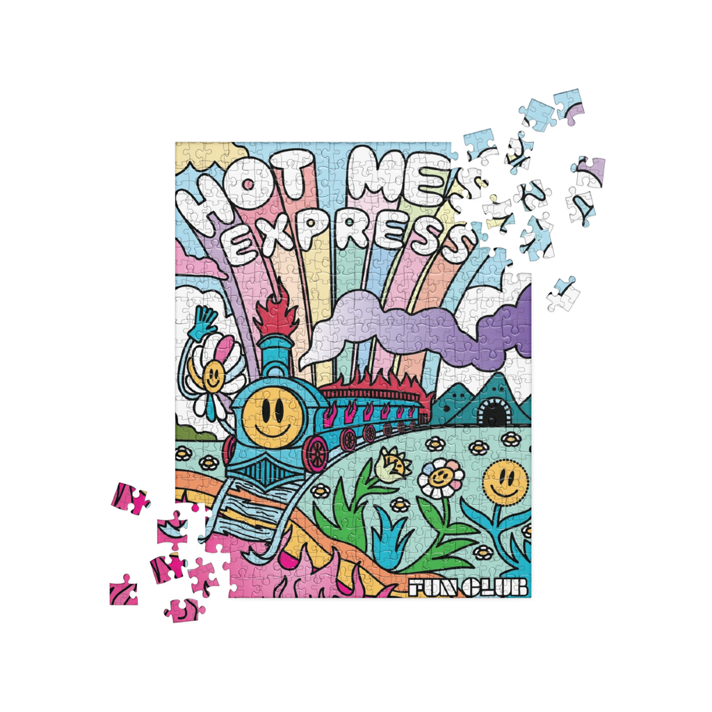 Hot Mess Express 500 Piece Jigsaw Puzzle Fun Club Toys & Games - Puzzles & Games - Jigsaw Puzzles