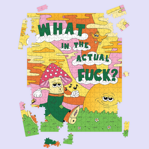 What In The Actual F*ck 500 Piece Jigsaw Puzzle Fun Club Toys & Games - Puzzles & Games - Jigsaw Puzzles