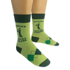 World's Okayest Golfer Socks - Unisex Funatic Apparel & Accessories - Socks - Adult - Unisex