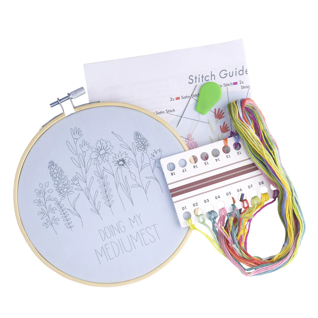 Doing My Mediumest Embroidery Kit Funatic Toys & Games - Crafts & Hobbies - Needlecraft Kits