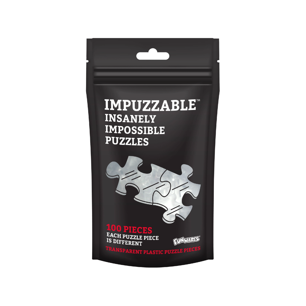 Impuzzble The Insanely Impossible Puzzle 100 Piece Jigsaw Puzzle Funwares Toys & Games - Puzzles & Games - Jigsaw Puzzles
