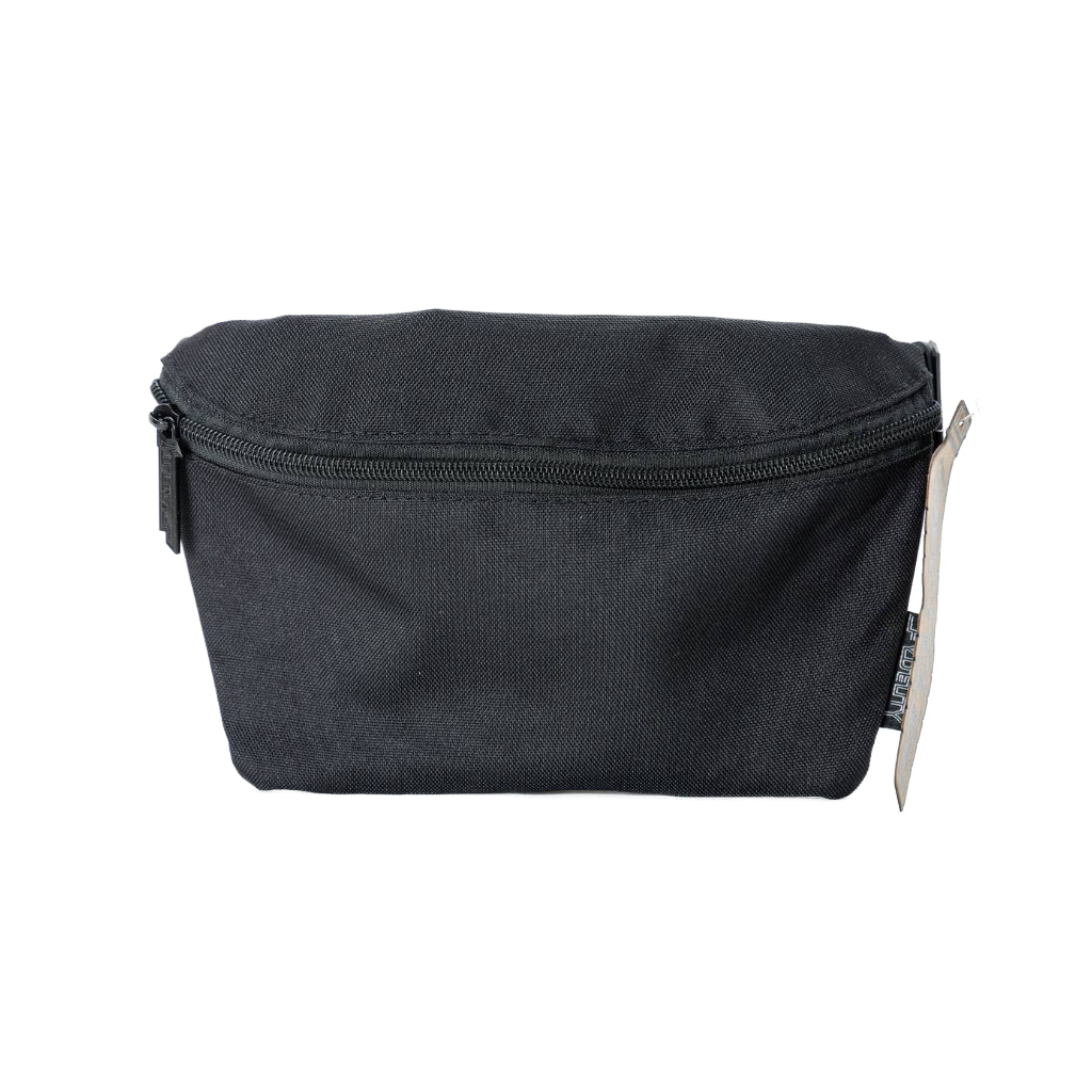 Ultra-Slim Fanny Pack - Recycled PET - Black Fydelity Apparel & Accessories - Bags - Handbags & Wallets