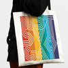 Just Say Gay Tote Bag Fydelity Apparel & Accessories - Bags - Reusable Shoppers & Tote Bags