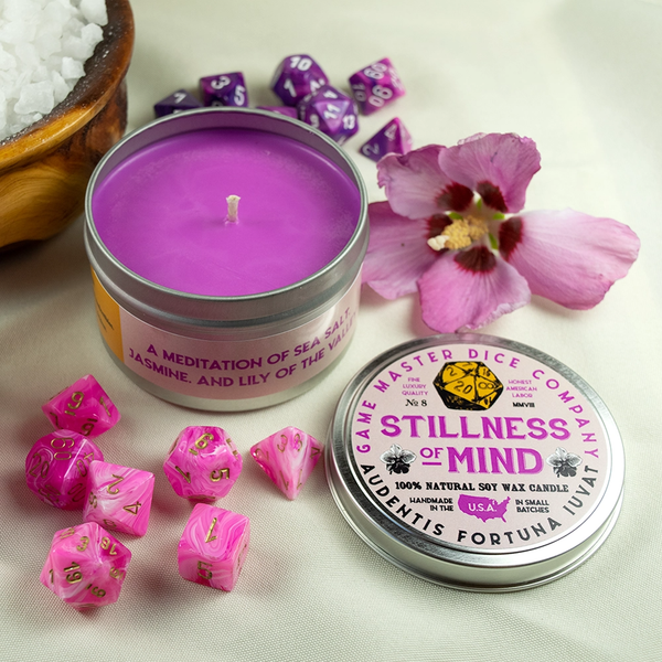 Stillness Of Mind Gaming Candle Game Master Dice Home - Candles