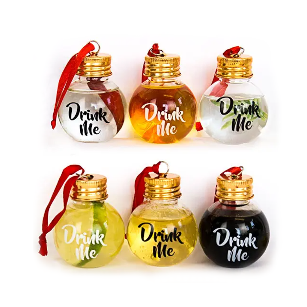 Festive Boozeballs Christmas Ornaments Gift Republic Holiday - Ornaments