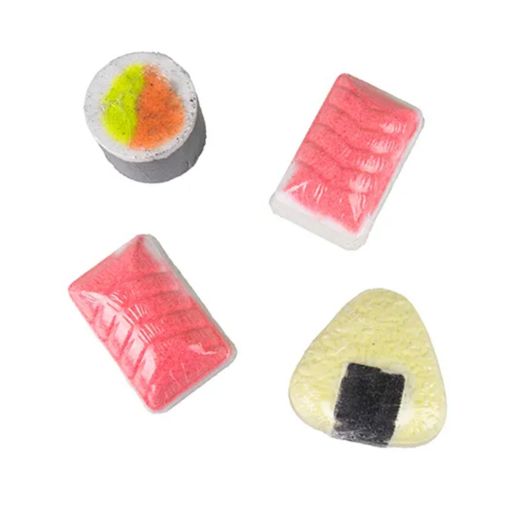 Bento Box Bath Bombs – Fruity Sushi-Inspired Bath Fizzers Gift Republic Home - Bath & Body - Bath Fizzers & Salts