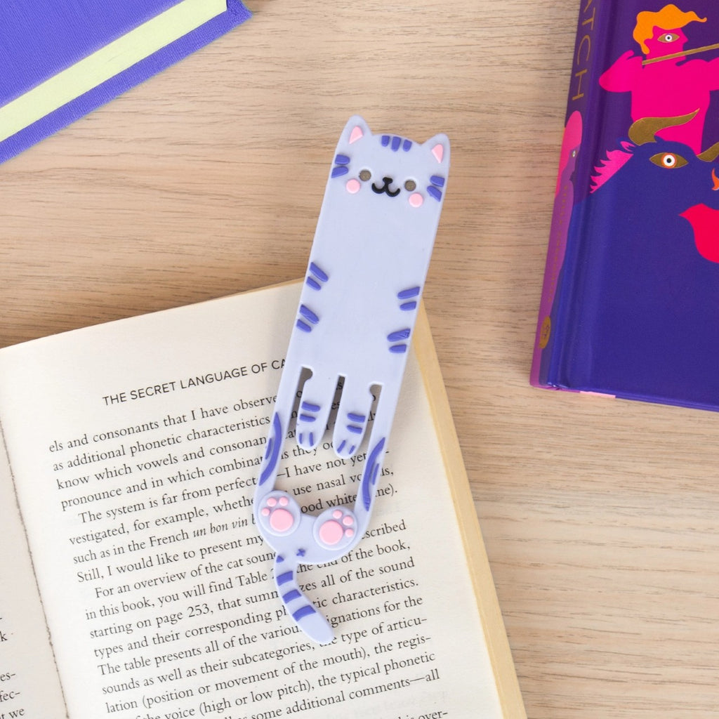 Cat Reading Light And Bookmark Gift Republic Home