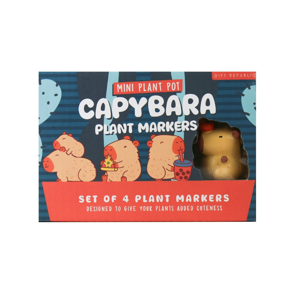 Capybara Plant Markers Gift Republic Home - Garden