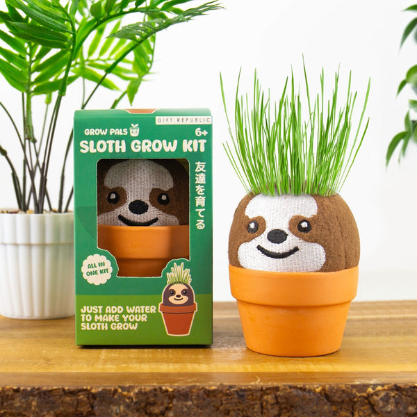 Sloth Grow Pals Kit Gift Republic Home - Garden - Plant & Herb Growing Kits
