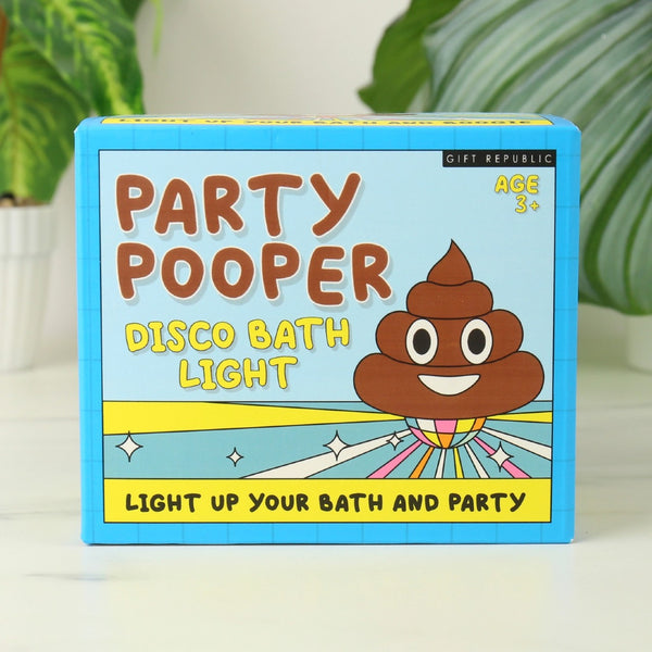 Party Pooper Disco Bath Light Gift Republic Home