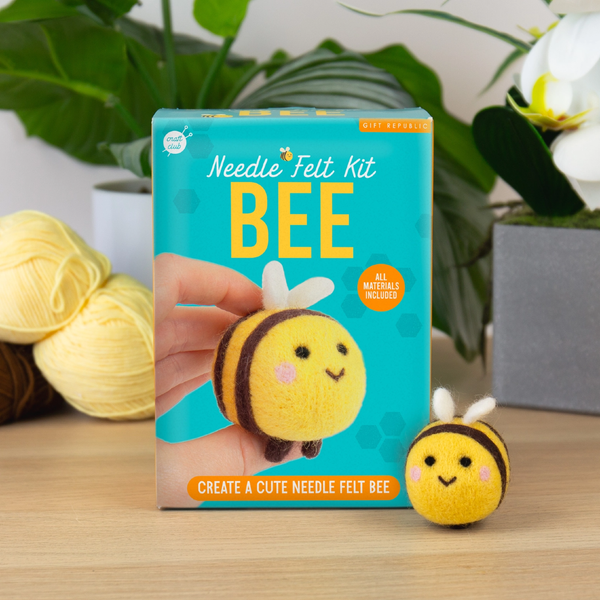 Bee Felt Needle Kit Gift Republic Toys & Games - Crafts & Hobbies - Needlecraft Kits