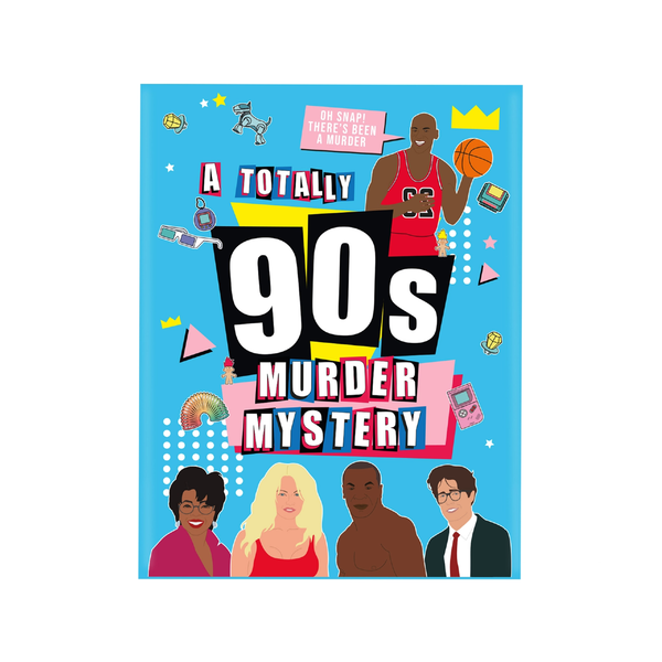 A Totally 90's Murder Mystery Game Gift Republic Toys & Games - Puzzles & Games - Games