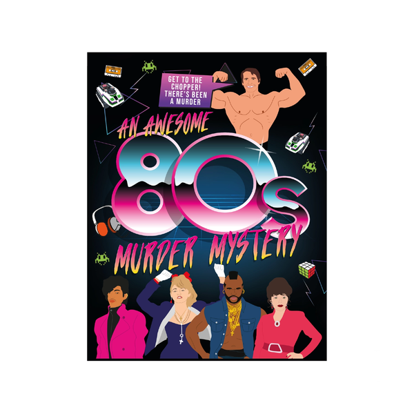 An Awesome 80's Murder Mystery Game Gift Republic Toys & Games - Puzzles & Games - Games