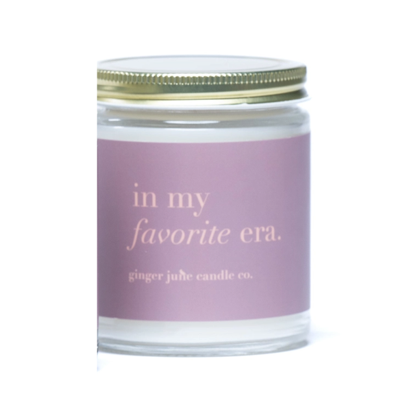 In My Favorite Era Candle - Daydream Ginger June Candle Co Home - Candles