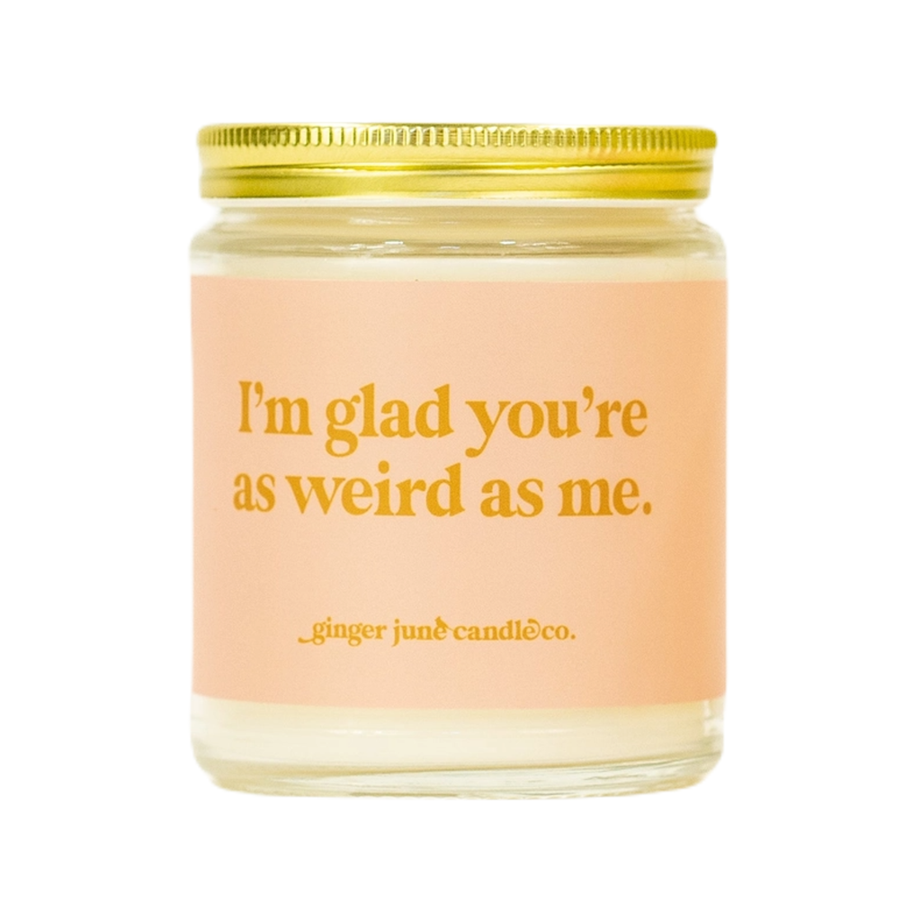 Weird As Me Candle - Daydream Ginger June Candle Co Home - Candles