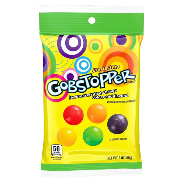 Gobstopper Pocket Pack Candy Gobstopper Candy, Chocolate & Gum