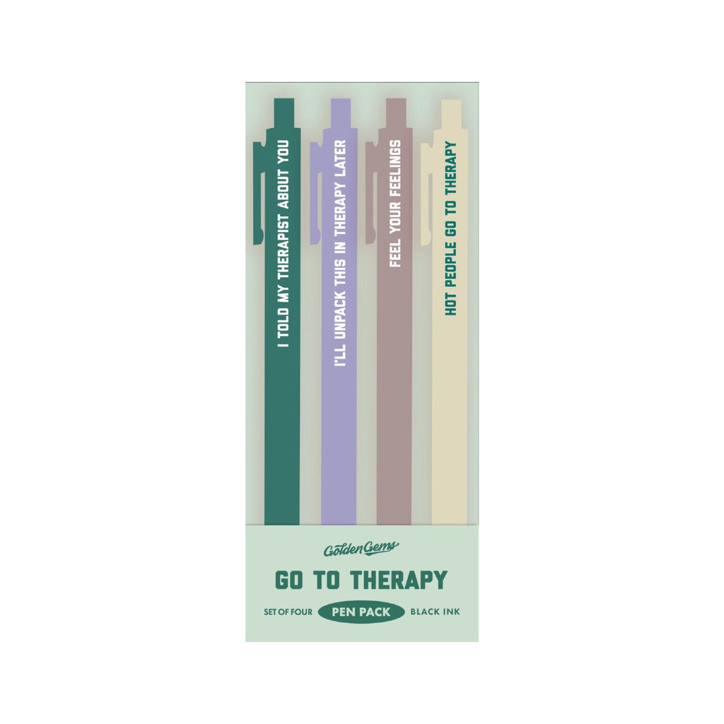 Go To Therapy Pen Pack Golden Gems Home - Office & School Supplies - Pencils, Pens & Markers