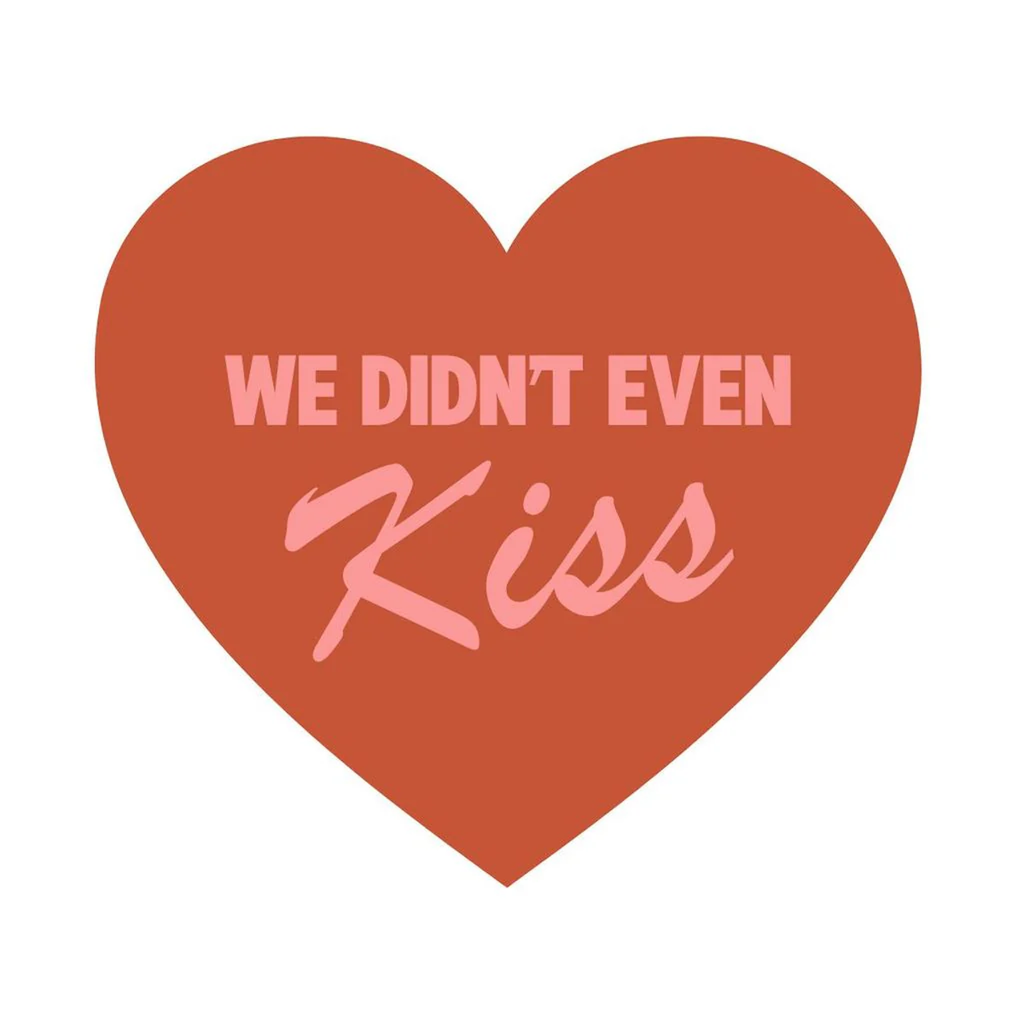 We Didn't Even Kiss Sticker Golden Gems Impulse - Decorative Stickers