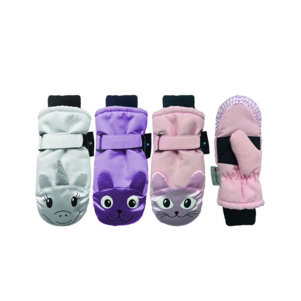 Animal Face Tusser Ski Mittens - Toddler Grand Sierra Apparel & Accessories - Winter - Baby & Toddler - Gloves & Mittens