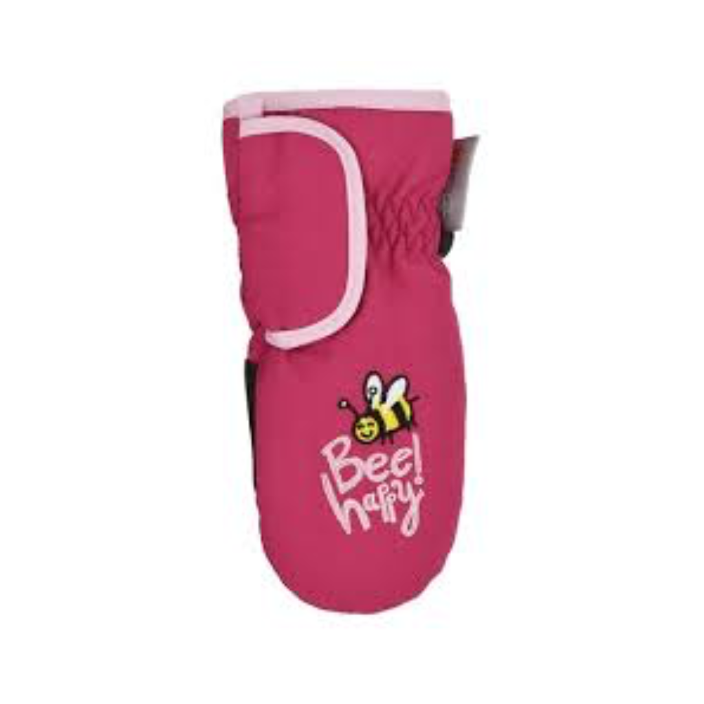 Bee Happy Microfiber Ski Mitten with Embroidered Patterns - Toddler Grand Sierra Apparel & Accessories - Winter - Baby & Toddler - Gloves & Mittens