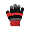 Black Red Striped Cozy Yarn Gloves - Toddler Grand Sierra Apparel & Accessories - Winter - Baby & Toddler - Gloves & Mittens