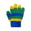 Navy Green Striped Cozy Yarn Gloves - Toddler Grand Sierra Apparel & Accessories - Winter - Baby & Toddler - Gloves & Mittens