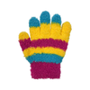 Pink Yellow Striped Cozy Yarn Gloves - Toddler Grand Sierra Apparel & Accessories - Winter - Baby & Toddler - Gloves & Mittens