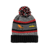 Red Knit Cuff Hat With Embroidered Trucks - Toddler Grand Sierra Apparel & Accessories - Winter - Kids - Hats