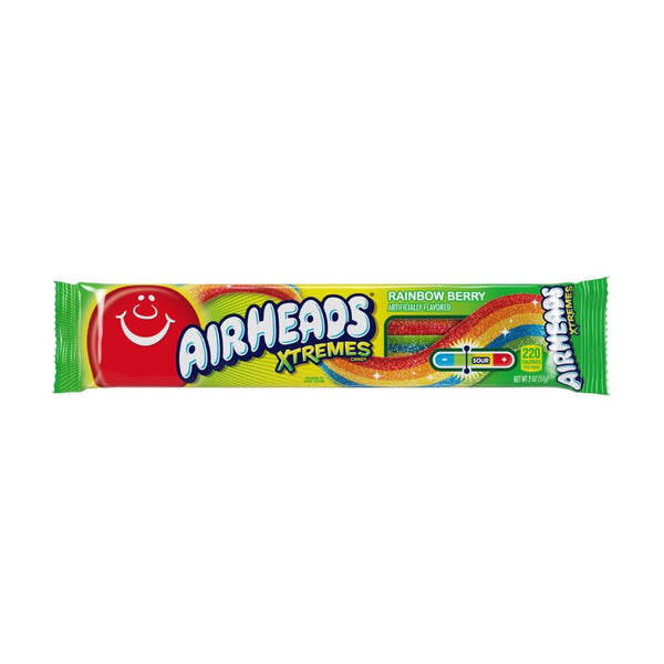 Airheads Xtremes Sour Candy Belts Grandpa Joe's Candy Candy, Chocolate & Gum