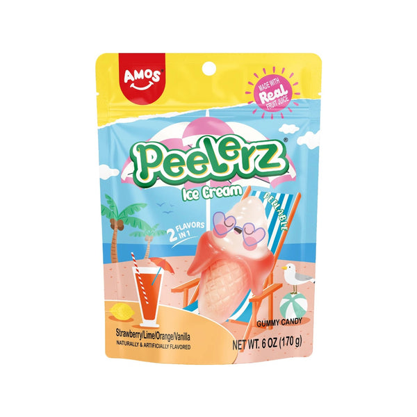 Amos Gummy Peelerz Ice Cream Candy Grandpa Joe's Candy Candy, Chocolate & Gum