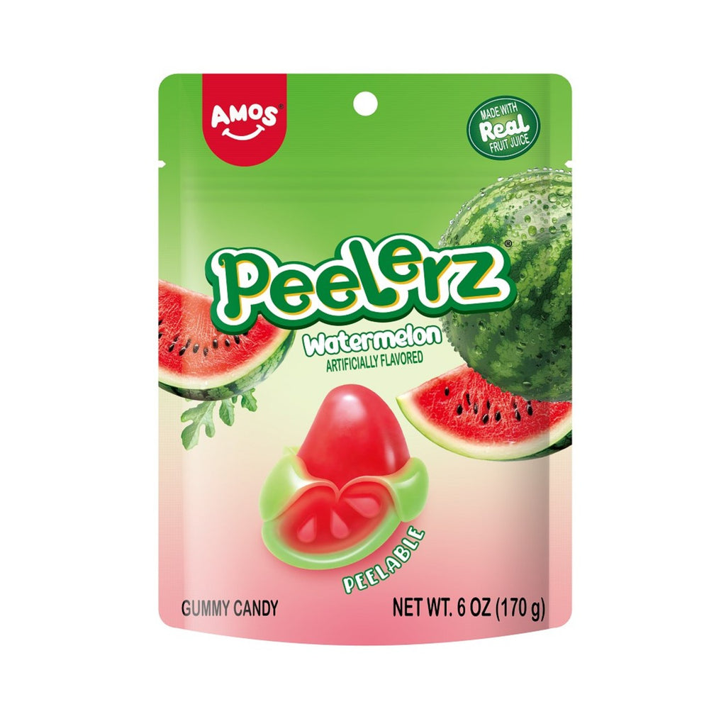 Amos Gummy Peelerz Watermelon Candy Grandpa Joe's Candy Candy, Chocolate & Gum