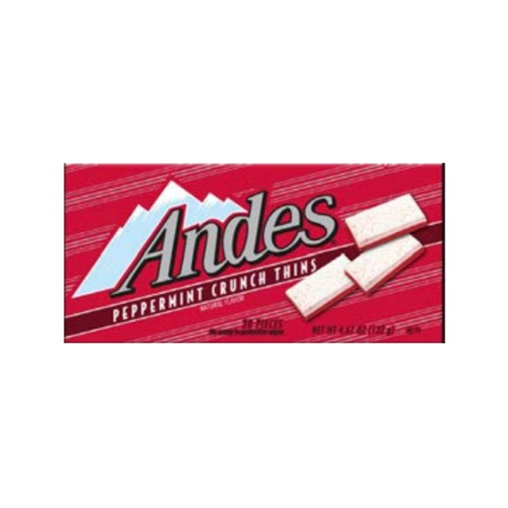 Andes Peppermint Crunch Thins Grandpa Joe's Candy Candy, Chocolate & Gum