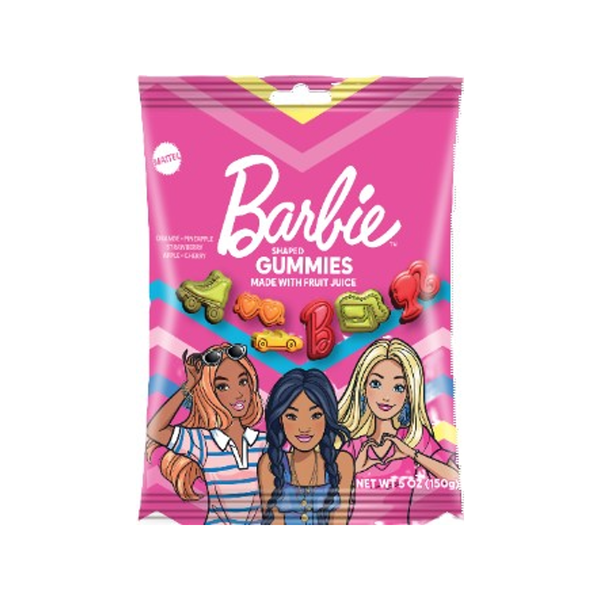 Barbie Shaped Gummies Grandpa Joe's Candy Candy, Chocolate & Gum