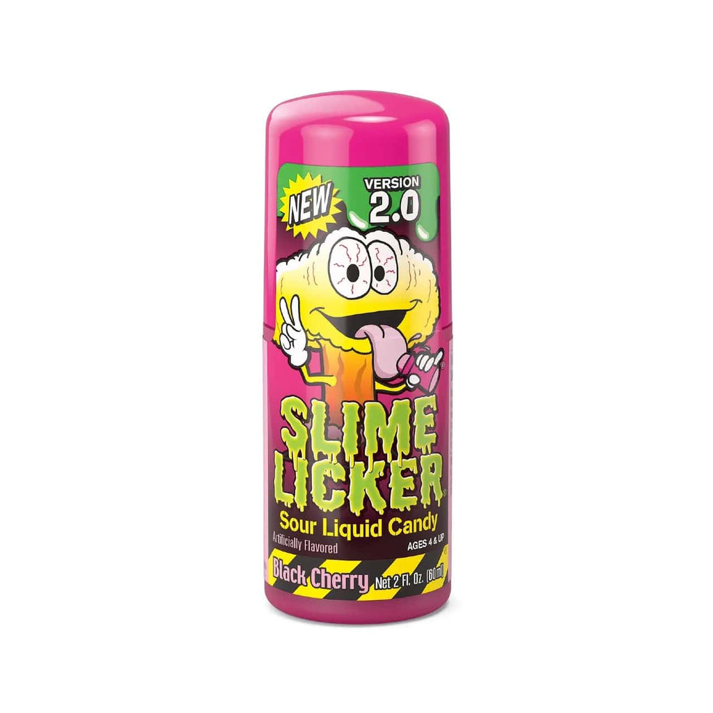 Black Cherry Slime Licker 2.0 Green Apple/Black Cherry Flavored Candy Grandpa Joe's Candy Candy, Chocolate & Gum