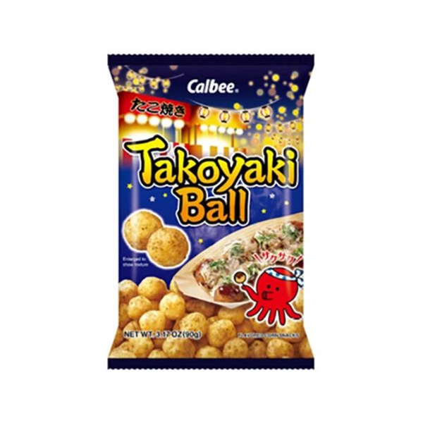 Calbee Takoyaki Ball Grandpa Joe's Candy Candy, Chocolate & Gum